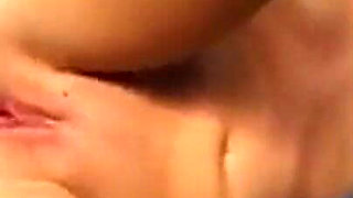 Blonde Babe Fingers Dripping Pussy to Squirting Ecstasy