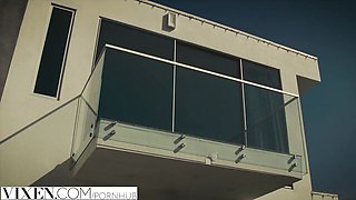 Christian and Leah's pool smut
