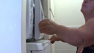 Rough Bondage for Insatiable BBW Matures Sucking Big Cocks