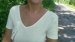 Bouncing Boobs While Running I Flash My Boobs