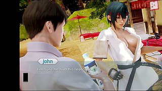 Waifu Academy experience with fit brunette babes and big tits