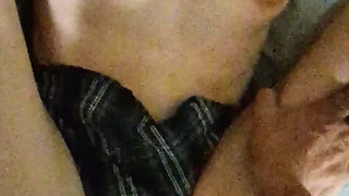 Pregnant Student Punished and Creampied by Step Dad