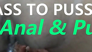 Roxana's Ass to Pussy Creampie