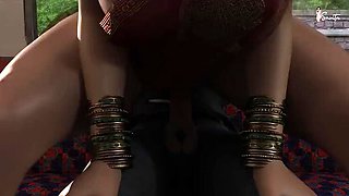 Desi Indian Housewife Archita Phukon Gets Fucked Hard by Stranger on Train - Hot Public Sex