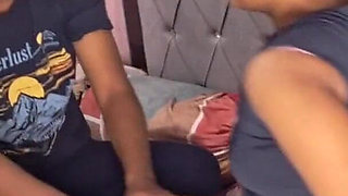 Desi Indian Step Sister Was Left by Her Step Brother on the Pretext of Giving Her a Massage