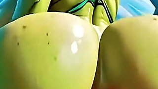 (4k) Ai 3D Animated - Horny Alien Slut X Human Male Fantasy (ai Visuals X)