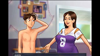 Step mom, love season, anime porn