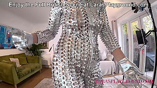 British Lassie Lara Latex is a Real Firecracker at LarasPlayground