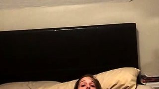 Jessy funny amateur teen brunette toying