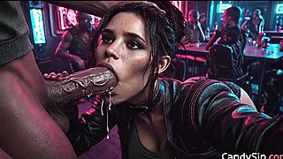 Panam Palmer Locked Eyes While Serving The Whole Bar