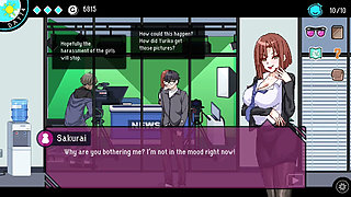 Hentai Game - TV Station Hentai Sex Scenes (tv Anchor, Bus Stop Lady, and Office Clerk Heroines) - the Censor