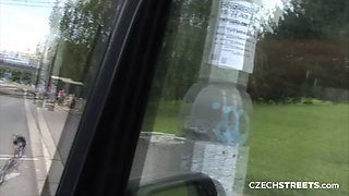 The cab driving bitch (Czech Streets)