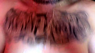 Close up teen foot worship