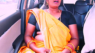Desi Saree Maid Car Sex Telugu Dirty Talks.
