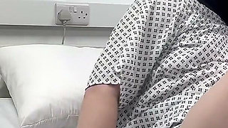 Nurse Ruby's Sounding Exam - Sizing up Her Patient's Tiny Urethra