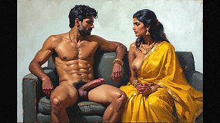 My stepdad's friend fucked my pussy and got me pregnant when he visited my home for the first time