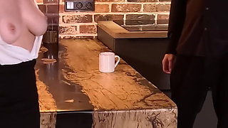 Office Break with Deepthroat and Piledriver Anal