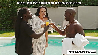 Interracial Threesome! Texas Patti DP Smashed by Two Huge BBC by Interracial