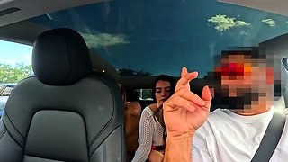 Big Ass Woman Gets Horny In The Car After A Ride. - Sami
