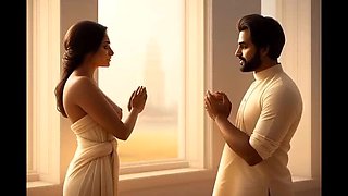 First Night Hot Sex with Mallu Couple Vaishnavy and Sharun Raj - Hardcore Romance, Doggy Style & Big Cock Action