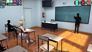 My landlady kisses me on the mouth, lets her wet thoughts take over her, and desires me - milfy city 5
