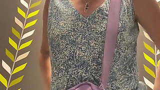Naked Pissing and Cheeky Little Butthole Flash in Public Toilets