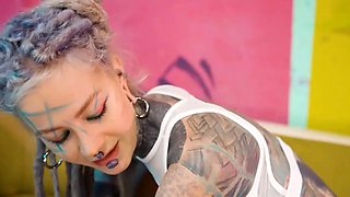 Raw 3some Anal Session Ends with Powerful Shaking Anal Orgasm