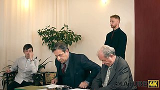 Mature4k. mature kinky woman cheated on her husband with a gardener and had wild sex