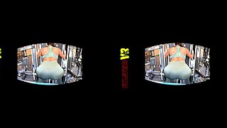 Stunning Fit Asian Ass Pump