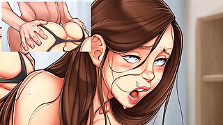 Hentai academy features big asses in 3D animation