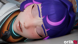 Juno Overwatch 3D - Double Penetration Tight Asshole Gangbang Gone Wrong Hardcore Animation