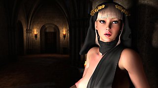 Stella, Gwen And Sophia 3D Futanari Animation by 3DXNIXAH
