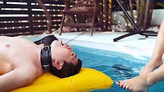 Elis Euryale - Golden Hour Foot Fetish At The Pool