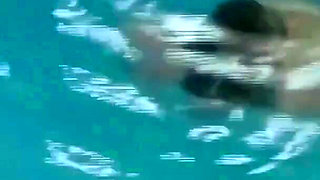 Beautiful, Sweet and Also Very Slutty Takes 2 Cocks in the Pool