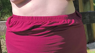 Tits banging on high stand
