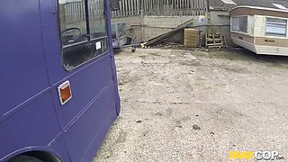 Fucking Anal Sex with Brittany Bardot and uk policeman - fake cop