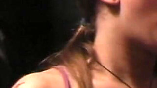 BDSM master thight ropes arouse dominated slave while friend gets a mouth full of cum