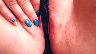 Dirty Squirt in Panties and Dripping Wet Pussy