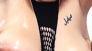Fetish Oiled Tits Squeezing Grabbing Armpits Free