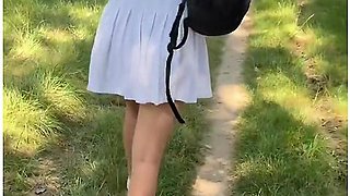 Young French Girl, I Get Fucked In The Forest With Anita Rover