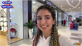 Blowjob In Public Toilet At A Shopping Mall - Public Cumwalk - Katty West