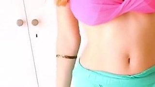 Beautiful Latina Teen with Amazing Boobs Playing a Screwdriver in Her Big Pussy