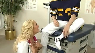 Doctors Adventures - Her Mouth,tits and Tight Pussy All Over His Big Dick!