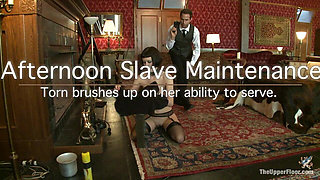 Slave Torn Is Stuffed and Whipped