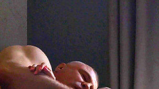 Window Exposure: Hairy MILF Used by the Marina - Deepthroat & Raw Facial Finish