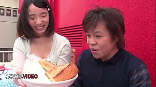 Wild Japanese Lover Gives Hot Blow Job To Her Desired Man - Saori Maeda