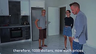 Real estate agent fucks my wife so we can get discount