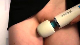 Big tit brunette sucks a big cock blowjob POV