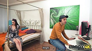 Brunette movie with temperament Emmanuel TORQUEMADA from Daddy4k