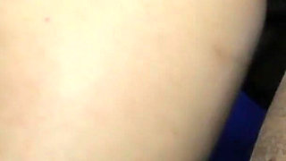 Big booty Asian girl fucked on the floor